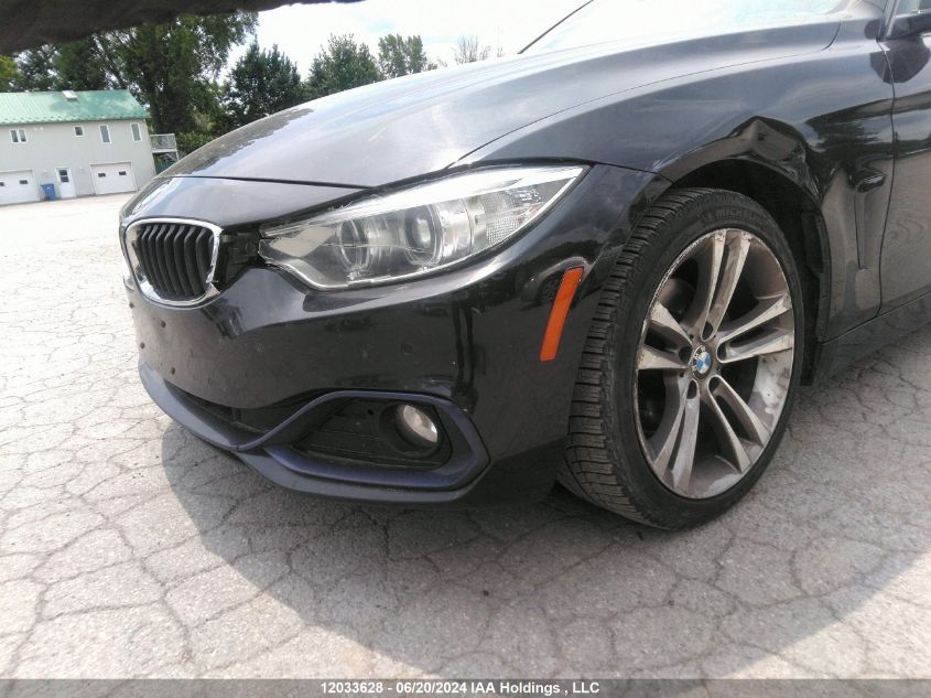 2016 BMW 4 Series VIN: WBA3N9C56GK251112 Lot: 12033628