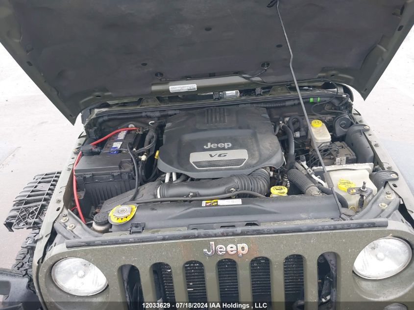 2015 Jeep Wrangler Unlimited VIN: 1C4BJWFG6FL568743 Lot: 12033629