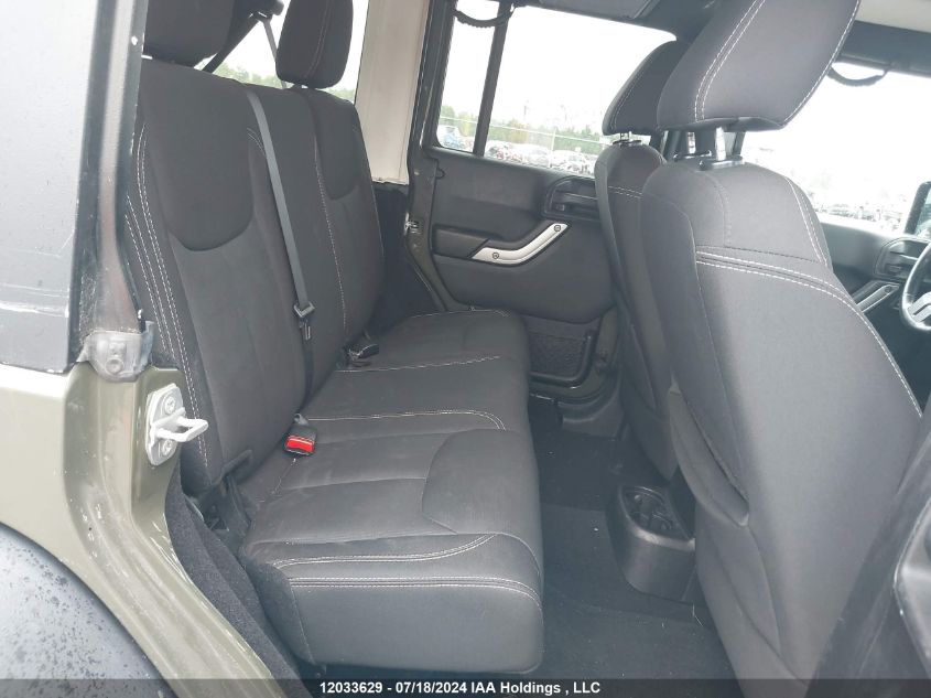 2015 Jeep Wrangler Unlimited VIN: 1C4BJWFG6FL568743 Lot: 12033629