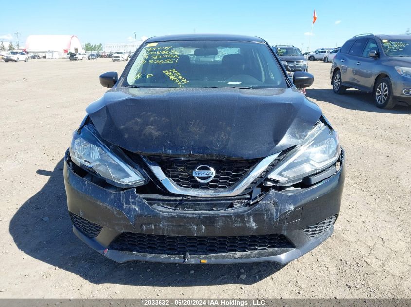 2017 Nissan Sentra VIN: 3N1AB7AP3HY320551 Lot: 12033632
