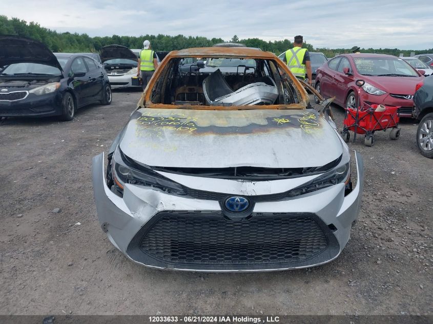 2020 Toyota Corolla Hybrid VIN: JTDBBRBE9LJ026109 Lot: 12033633