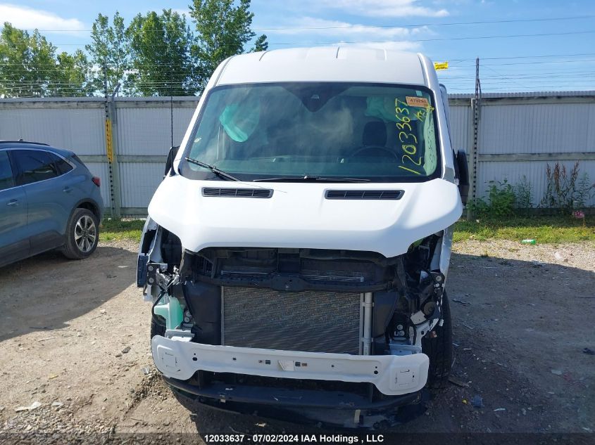 2021 Ford Transit T-250 VIN: 1FTBR1C80MKA62661 Lot: 12033637