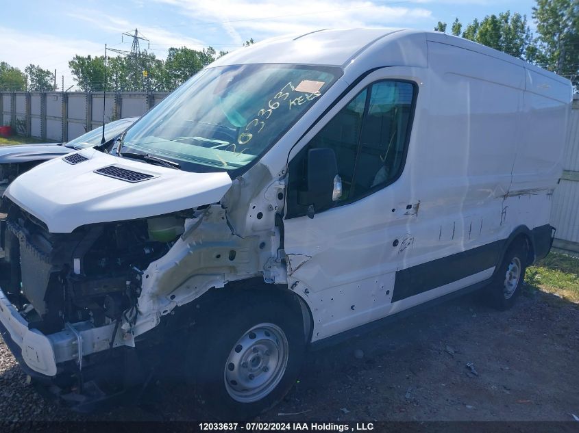 2021 Ford Transit T-250 VIN: 1FTBR1C80MKA62661 Lot: 12033637