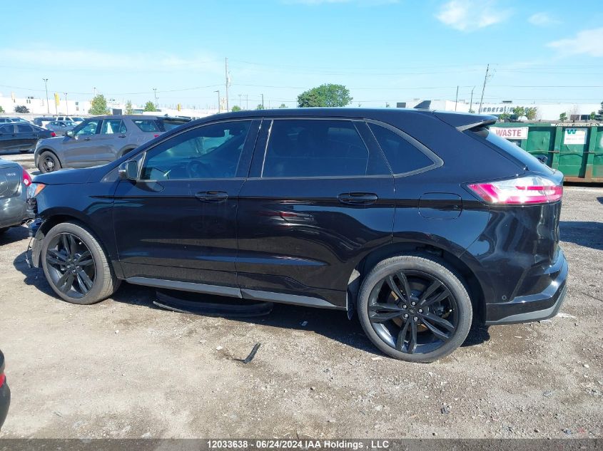 2021 Ford Edge St VIN: 2FMPK4AP9MBA01434 Lot: 12033638