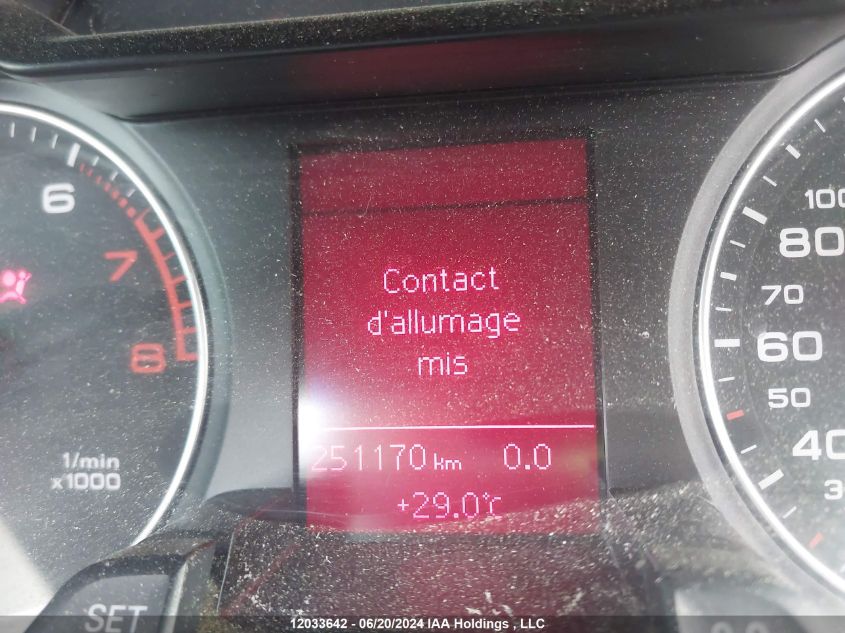 2010 Audi A4 VIN: WAUHFCFL0AN064562 Lot: 12033642