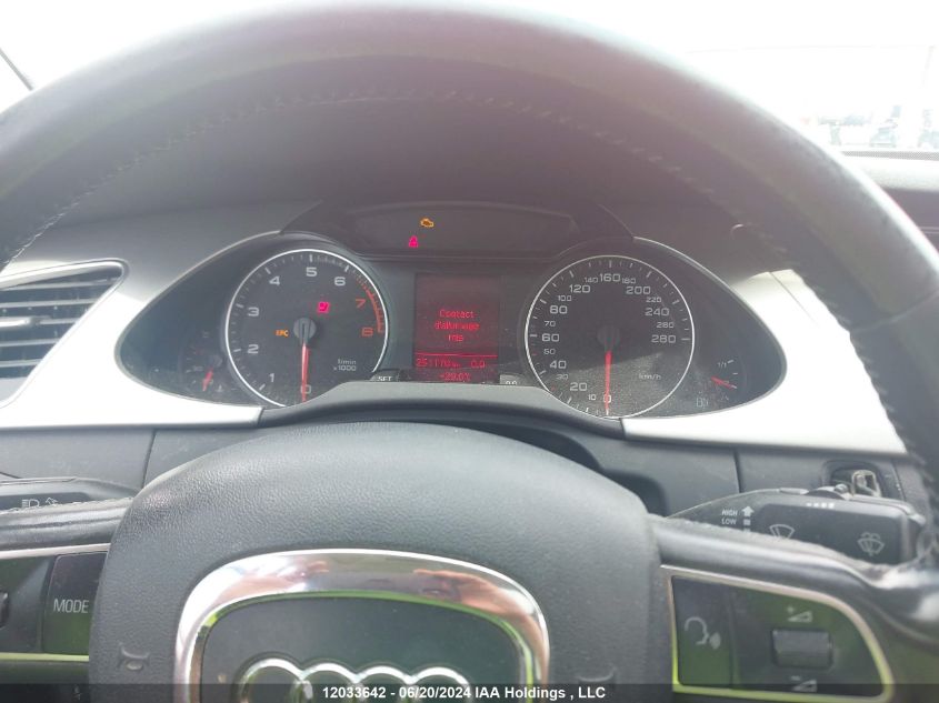 2010 Audi A4 VIN: WAUHFCFL0AN064562 Lot: 12033642