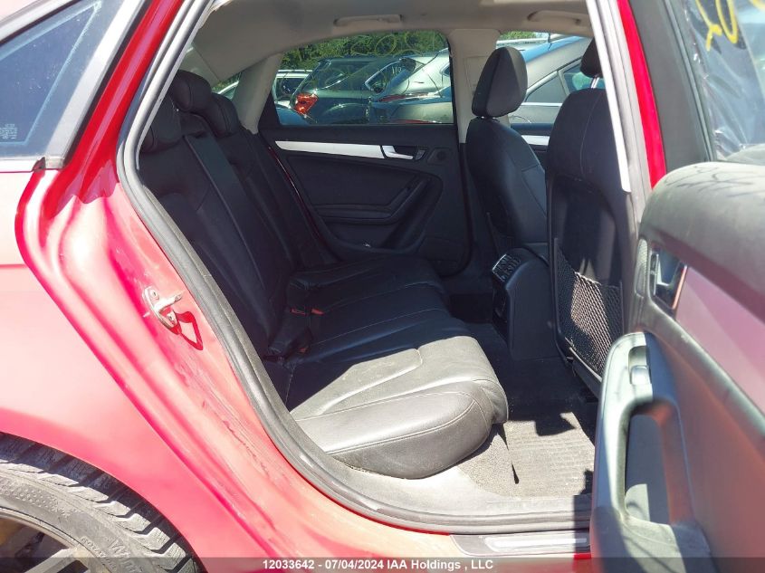 2010 Audi A4 VIN: WAUHFCFL0AN064562 Lot: 12033642