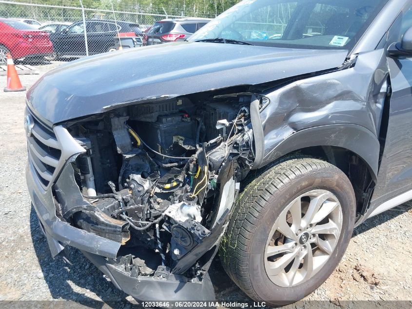 2017 Hyundai Tucson Se VIN: KM8J3CA43HU496927 Lot: 12033646