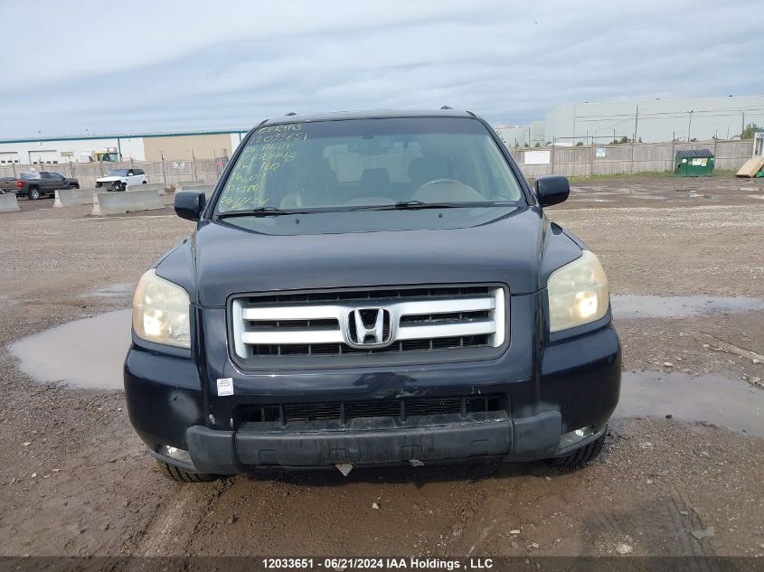 2006 Honda Pilot Ex VIN: 5FNYF18526B001748 Lot: 12033651