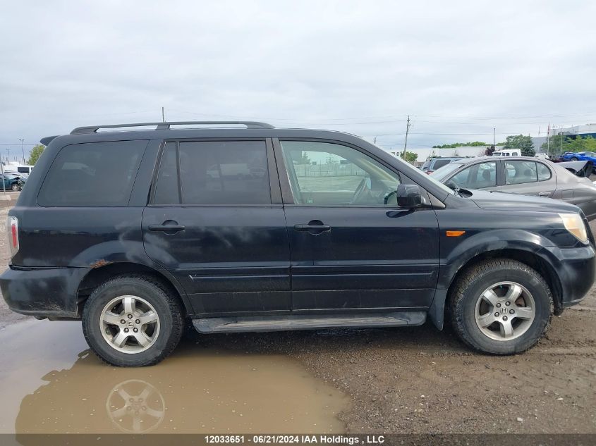 2006 Honda Pilot Ex VIN: 5FNYF18526B001748 Lot: 12033651