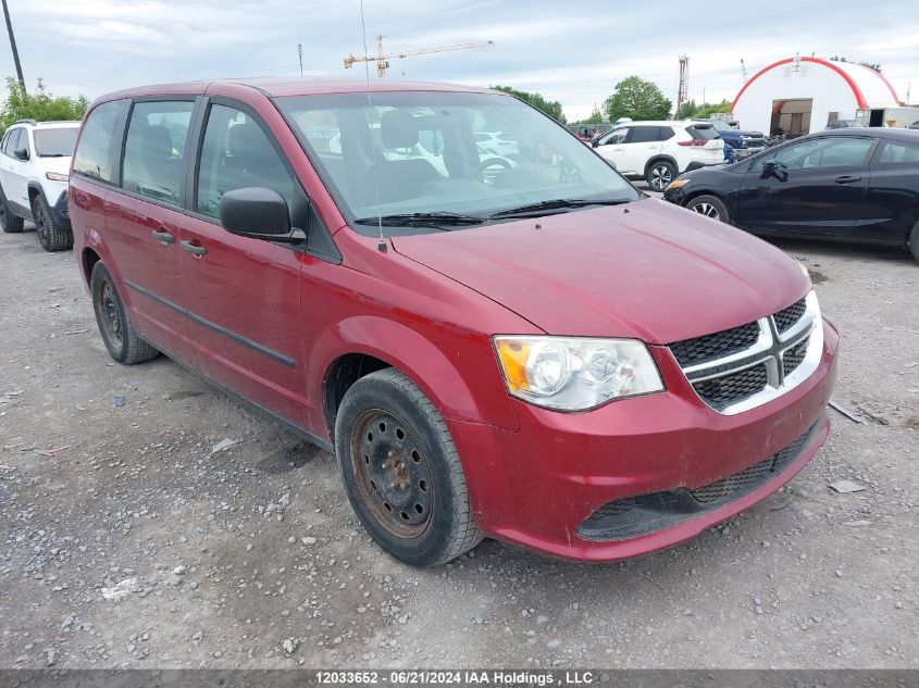 2014 Dodge Grand Caravan Se/Sxt VIN: 2C4RDGBGXER136700 Lot: 12033652