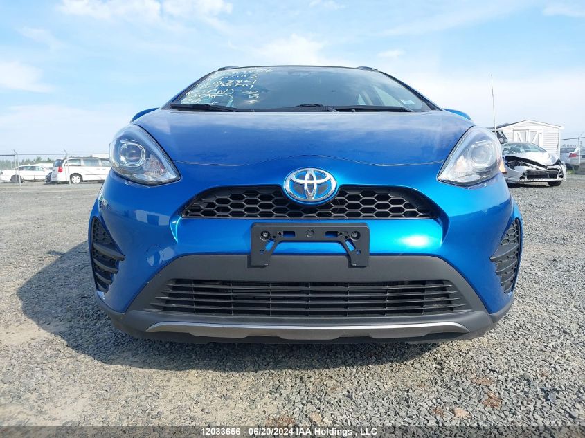 2018 Toyota Prius C Technology VIN: JTDKDTB34J1616334 Lot: 12033656