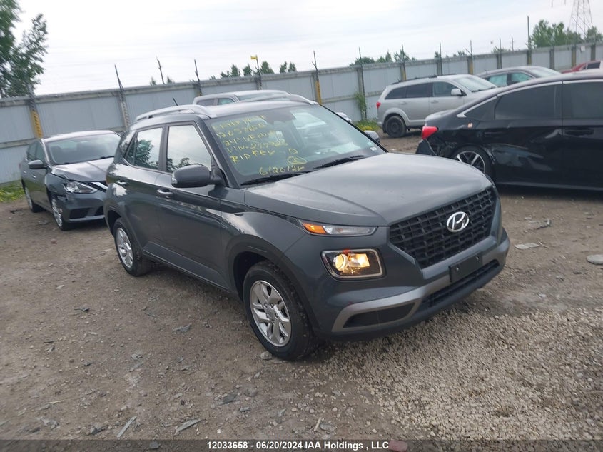 2024 Hyundai Venue Sel/Limited VIN: KMHRC8A34RU299726 Lot: 12033658