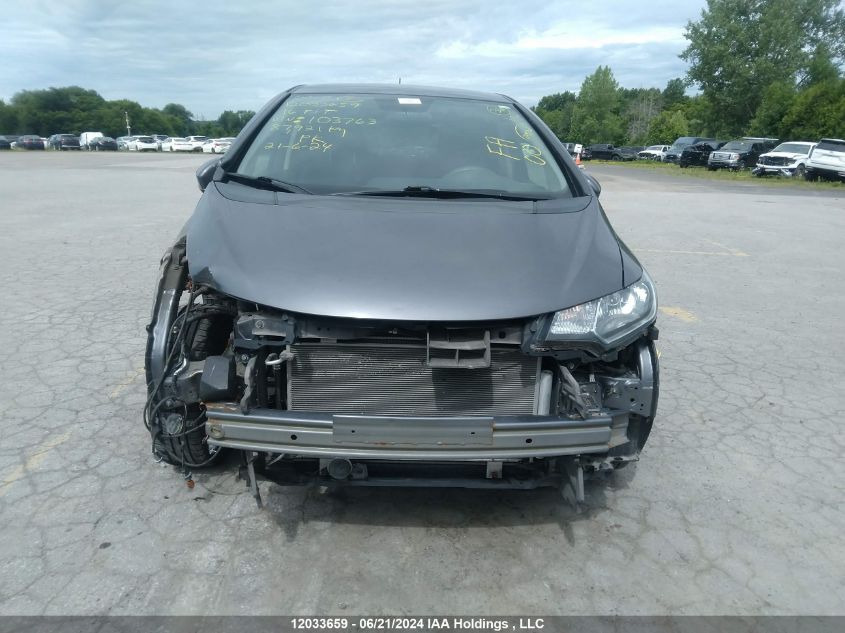 2016 Honda Fit VIN: 3HGGK5H58GM103763 Lot: 12033659