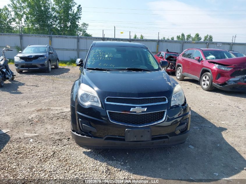 2012 Chevrolet Equinox VIN: 2GNFLCEK5C6187333 Lot: 12033675