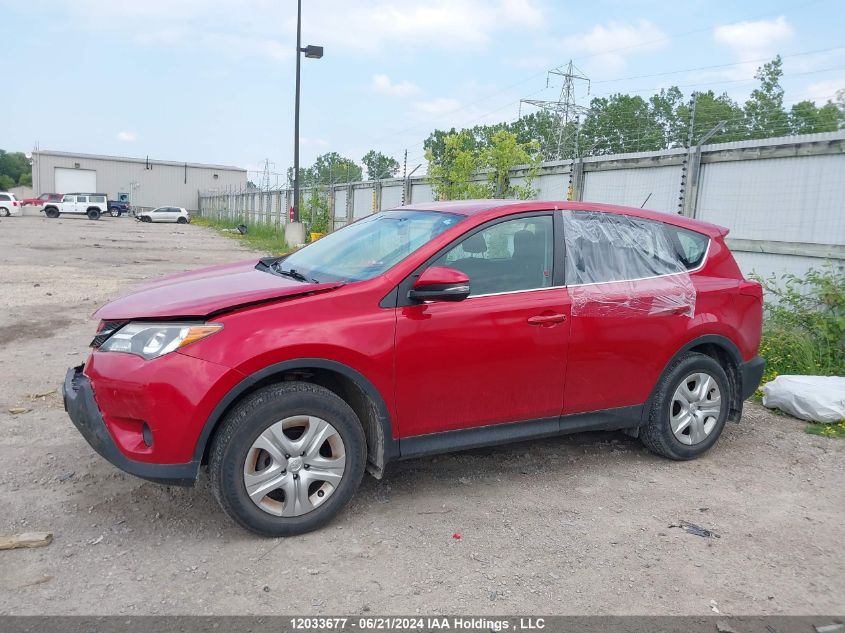 2015 Toyota Rav4 Le VIN: 2T3ZFREV3FW180920 Lot: 12033677