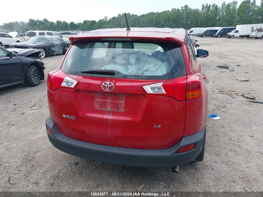 2015 Toyota Rav4 Le VIN: 2T3ZFREV3FW180920 Lot: 12033677