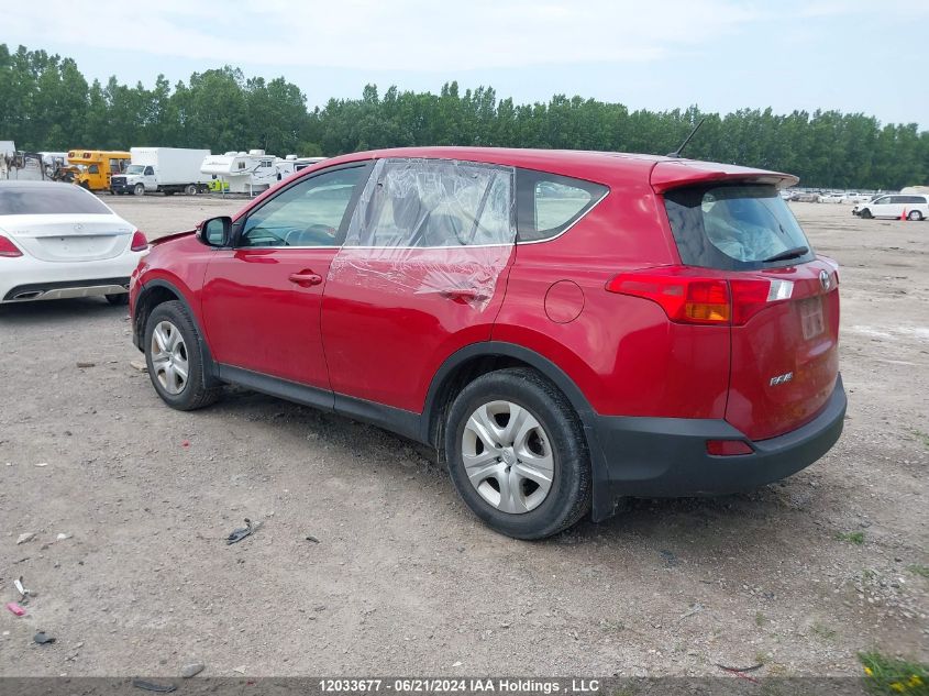 2015 Toyota Rav4 Le VIN: 2T3ZFREV3FW180920 Lot: 12033677