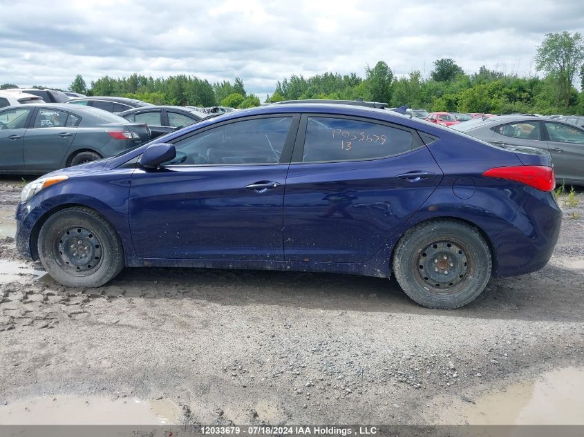 2013 Hyundai Elantra Gls/Limited VIN: 5NPDH4AE6DH234860 Lot: 12033679