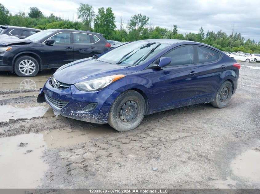 2013 Hyundai Elantra Gls/Limited VIN: 5NPDH4AE6DH234860 Lot: 12033679