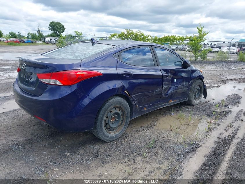 2013 Hyundai Elantra Gls/Limited VIN: 5NPDH4AE6DH234860 Lot: 12033679