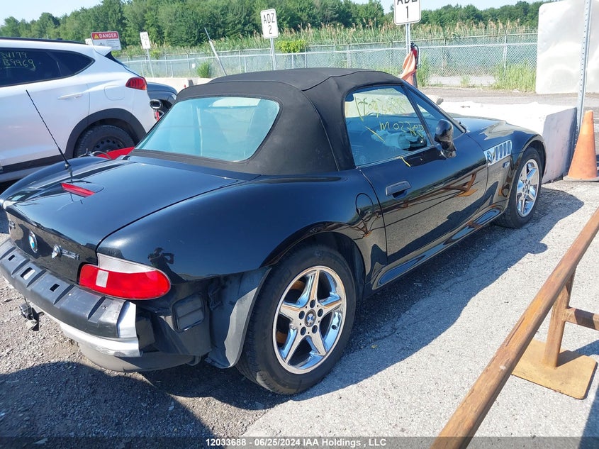 2001 BMW Z3 Series VIN: WBACN33401LM02788 Lot: 12033688