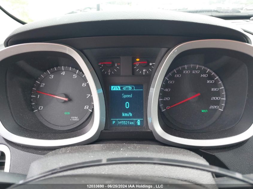 2013 Chevrolet Equinox VIN: 2GNFLEEK5D6374116 Lot: 12033690