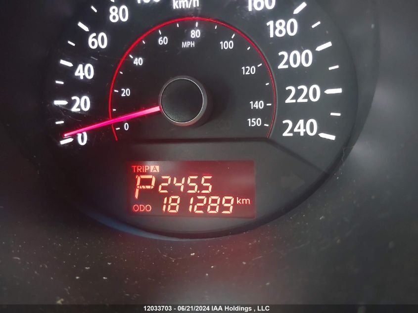 2012 Kia Sorento VIN: 5XYKT3A29CG221516 Lot: 12033703