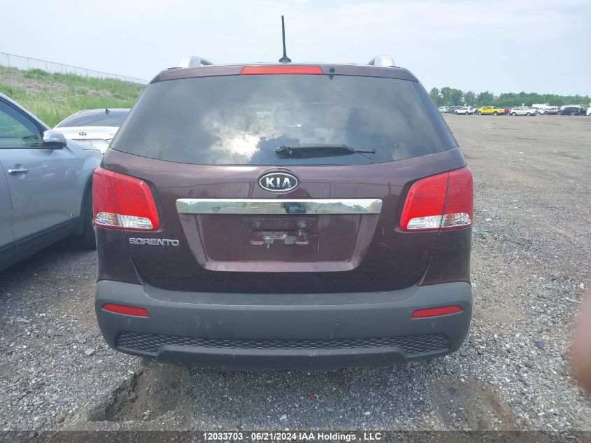 2012 Kia Sorento VIN: 5XYKT3A29CG221516 Lot: 12033703