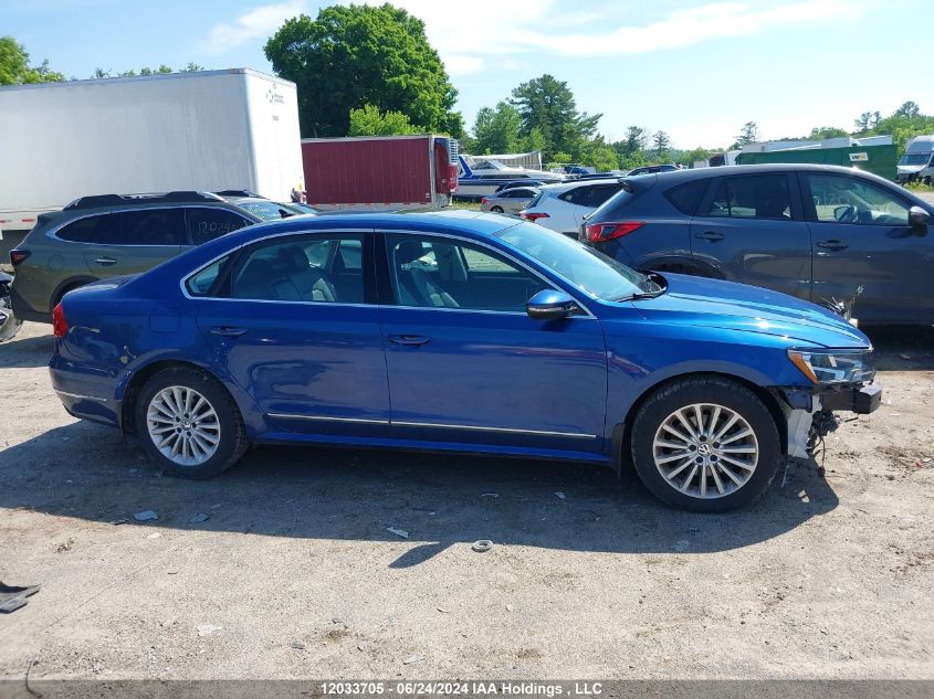 2016 Volkswagen Passat Se VIN: 1VWBS7A34GC002764 Lot: 12033705