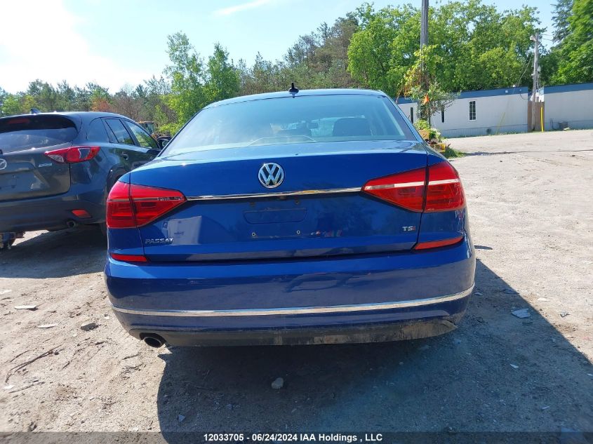 2016 Volkswagen Passat Se VIN: 1VWBS7A34GC002764 Lot: 12033705