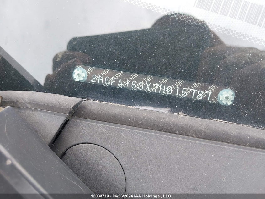 2007 Honda Civic Sdn VIN: 2HGFA163X7H015787 Lot: 12033713