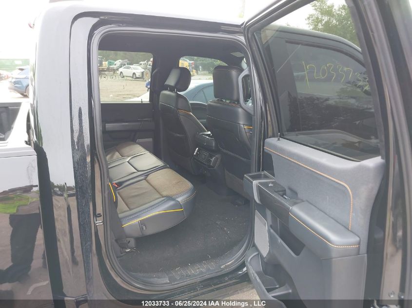 2022 Ford F-150 Tremor VIN: 1FTEW1E87NFC22158 Lot: 12033733