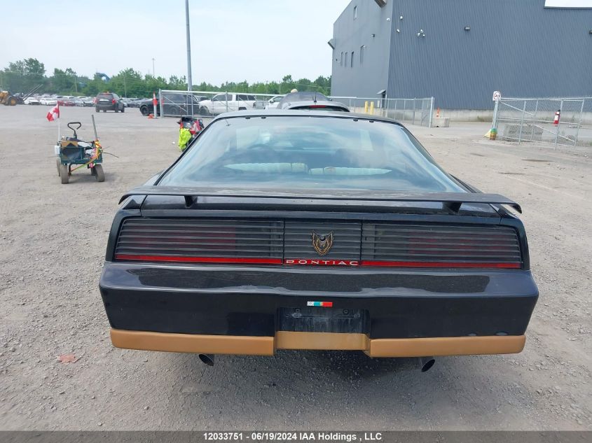 1984 Pontiac Firebird Trans Am VIN: 1G2AW87HXEN243021 Lot: 12033751
