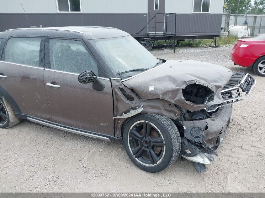 2015 Mini Cooper S Countryman VIN: WMWZC5C58FWP45939 Lot: 12033752
