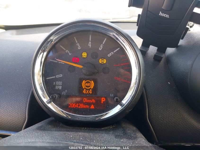 2015 Mini Cooper S Countryman VIN: WMWZC5C58FWP45939 Lot: 12033752