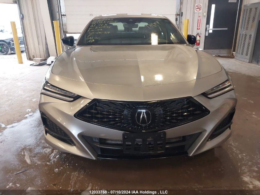 2021 Acura Tlx Tech A VIN: 19UUB6F54MA800934 Lot: 12033758