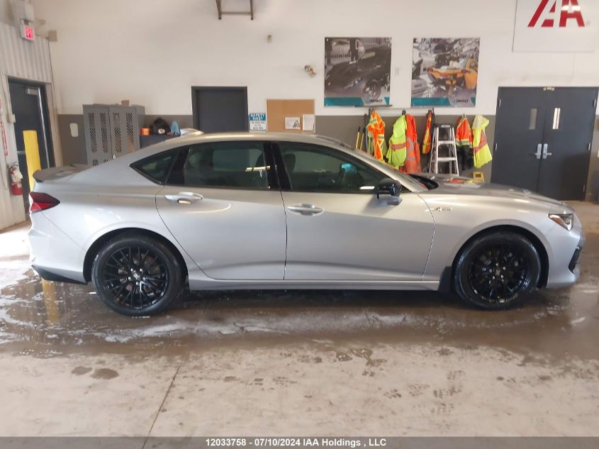 2021 Acura Tlx Tech A VIN: 19UUB6F54MA800934 Lot: 12033758