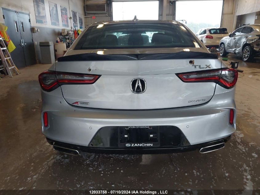 2021 Acura Tlx Tech A VIN: 19UUB6F54MA800934 Lot: 12033758