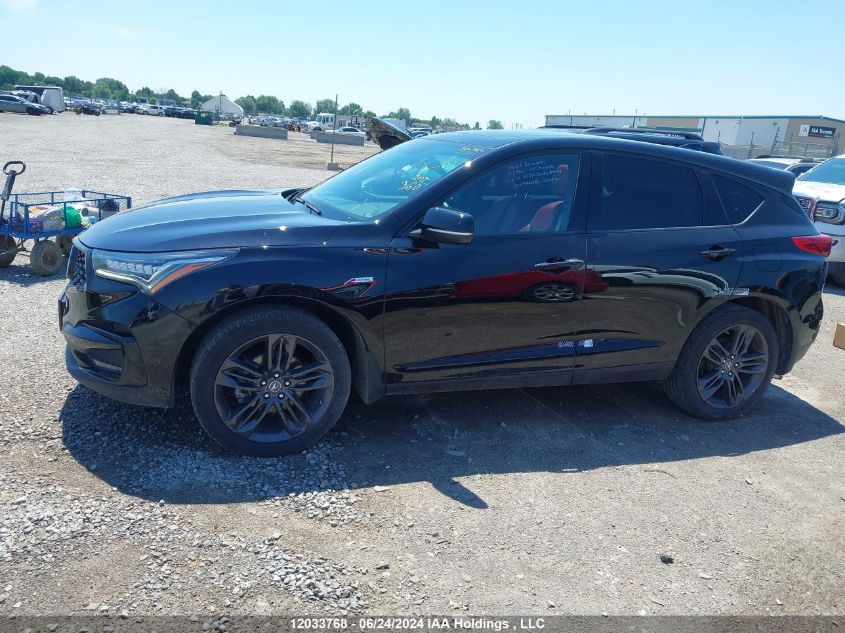 2020 Acura Rdx VIN: 5J8TC2H68LL809694 Lot: 12033768