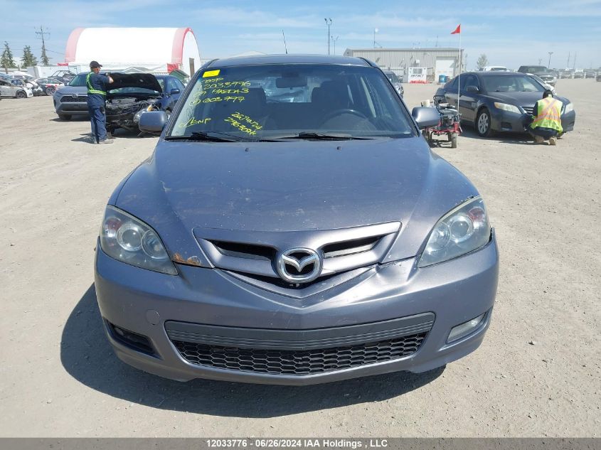 2007 Mazda Mazda3 VIN: JM1BK343771603797 Lot: 12033776