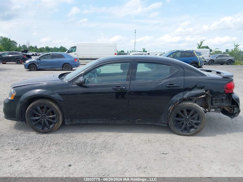 2013 Dodge Avenger Se VIN: 1C3CDZAB6DN755351 Lot: 12033778