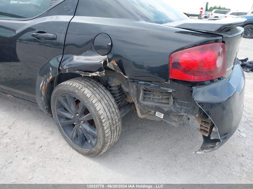 2013 Dodge Avenger Se VIN: 1C3CDZAB6DN755351 Lot: 12033778