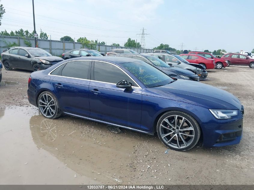 2018 Audi S4 Sedan VIN: WAUC4AF42JA070450 Lot: 12033787