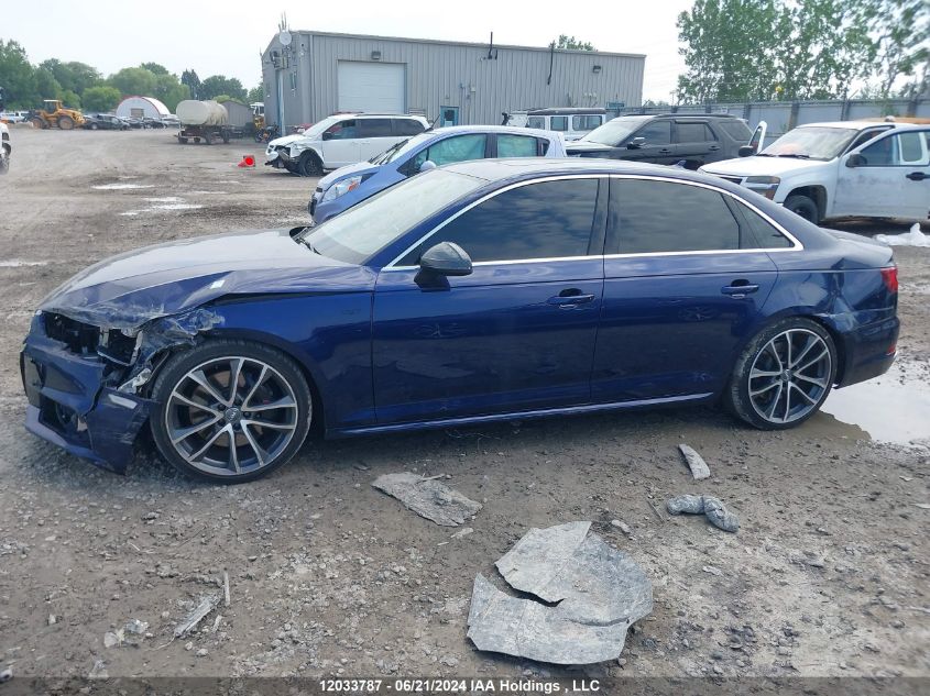 2018 Audi S4 Sedan VIN: WAUC4AF42JA070450 Lot: 12033787