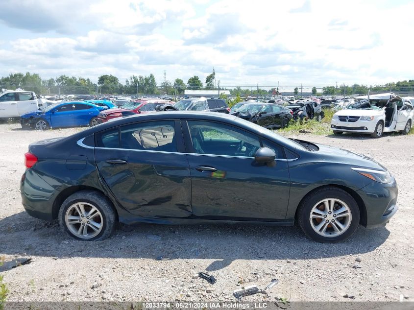 2018 Chevrolet Cruze Lt VIN: 1G1BE5SMXJ7146821 Lot: 12033794