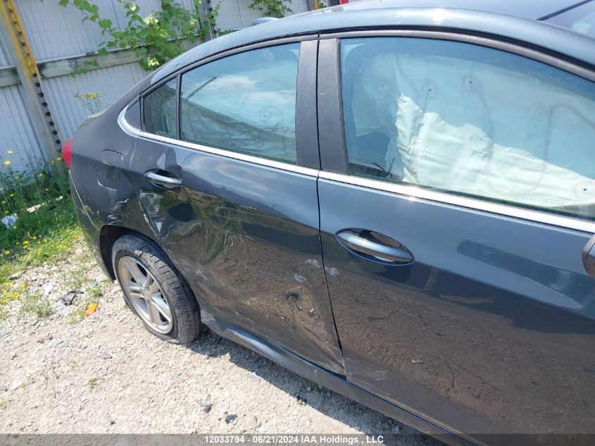 2018 Chevrolet Cruze Lt VIN: 1G1BE5SMXJ7146821 Lot: 12033794