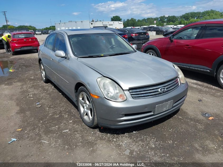 2004 Infiniti G35 VIN: JNKCV51EX4M106474 Lot: 12033806