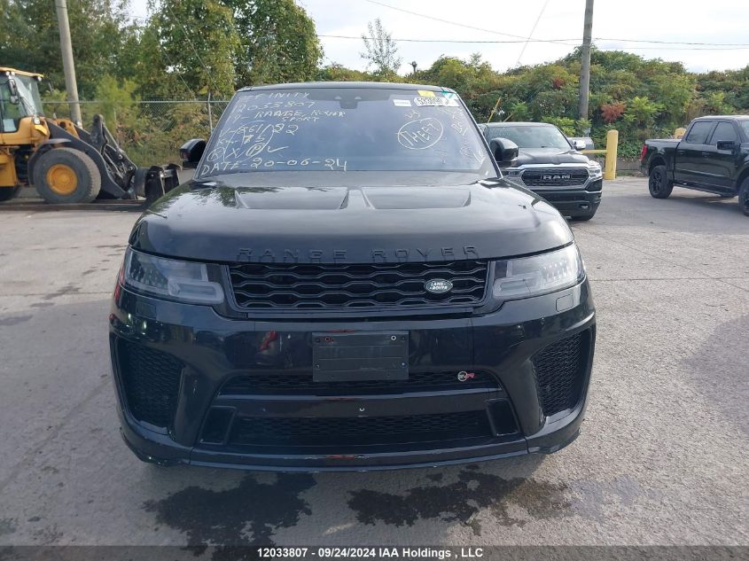 2019 Land Rover Range Rover Sport VIN: SALWZ2SE7KA861122 Lot: 12033807