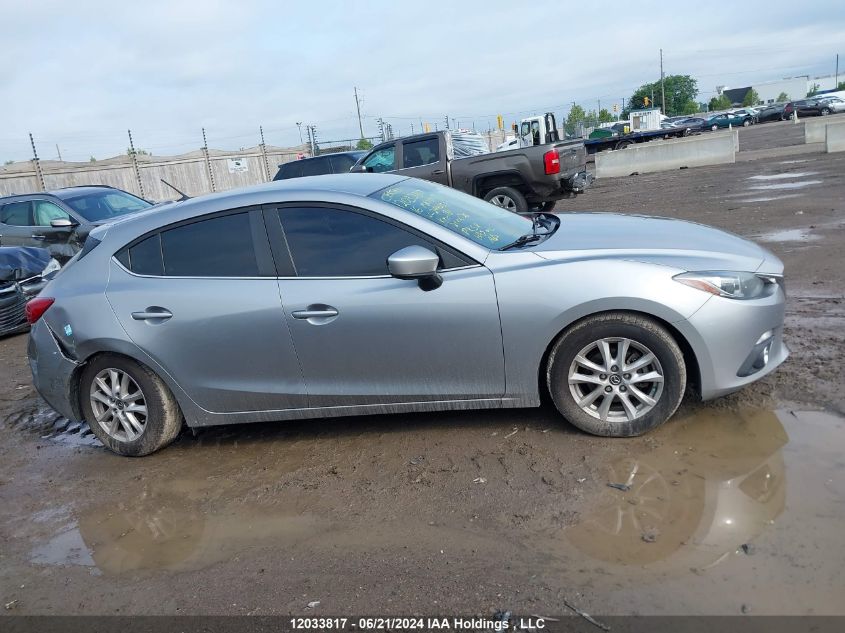 2016 Mazda 3 Touring VIN: 3MZBM1L78GM244057 Lot: 12033817